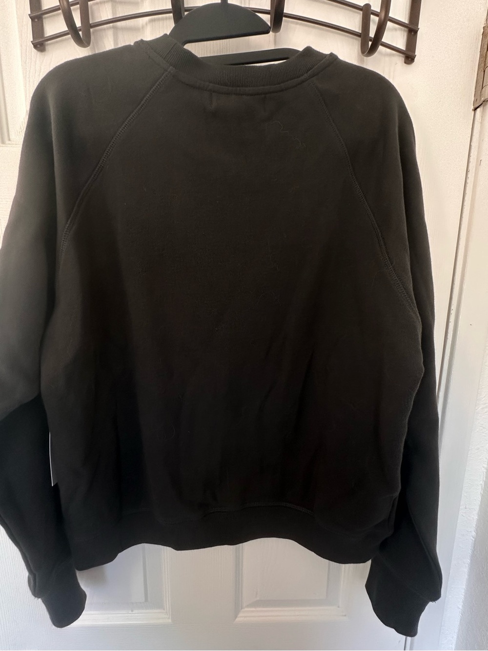 Spiritual Gangster Pullover Sweatshirt Black with White Font- “Warrior” NWT - Picture 5 of 5